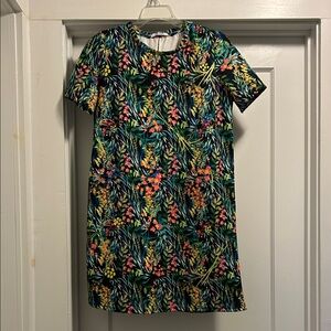 Zara Tropical Floral Multicolor Women’s Dress - Size Medium